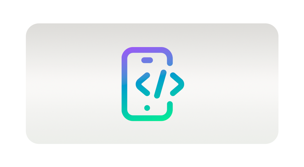 Crie apps com integração nativa